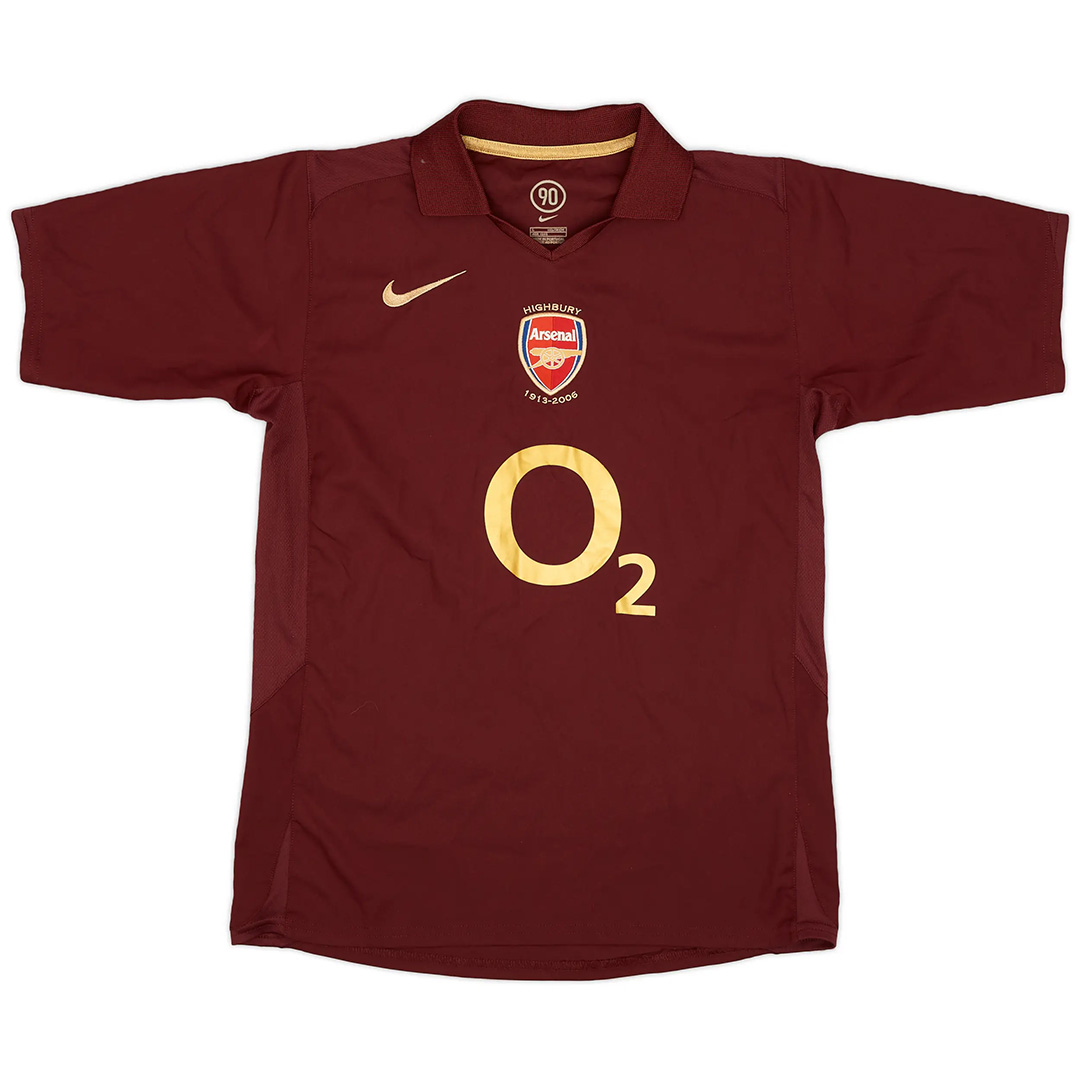 Retro Arsenal Home Jersey 2005/06 Retro Arsenal Home Jersey 2005/06