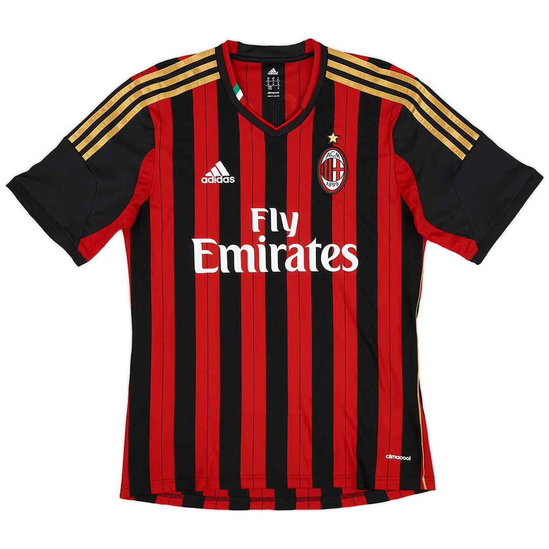 KAKA' #22 Retro AC Milan Home Jersey 2013/14
