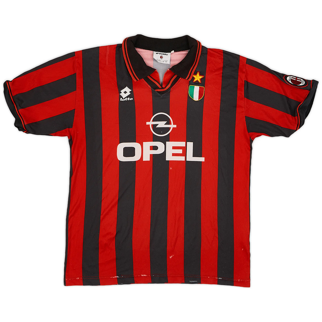 Retro AC Milan Home Jersey 1996/97 Retro AC Milan Home Jersey 1996/97