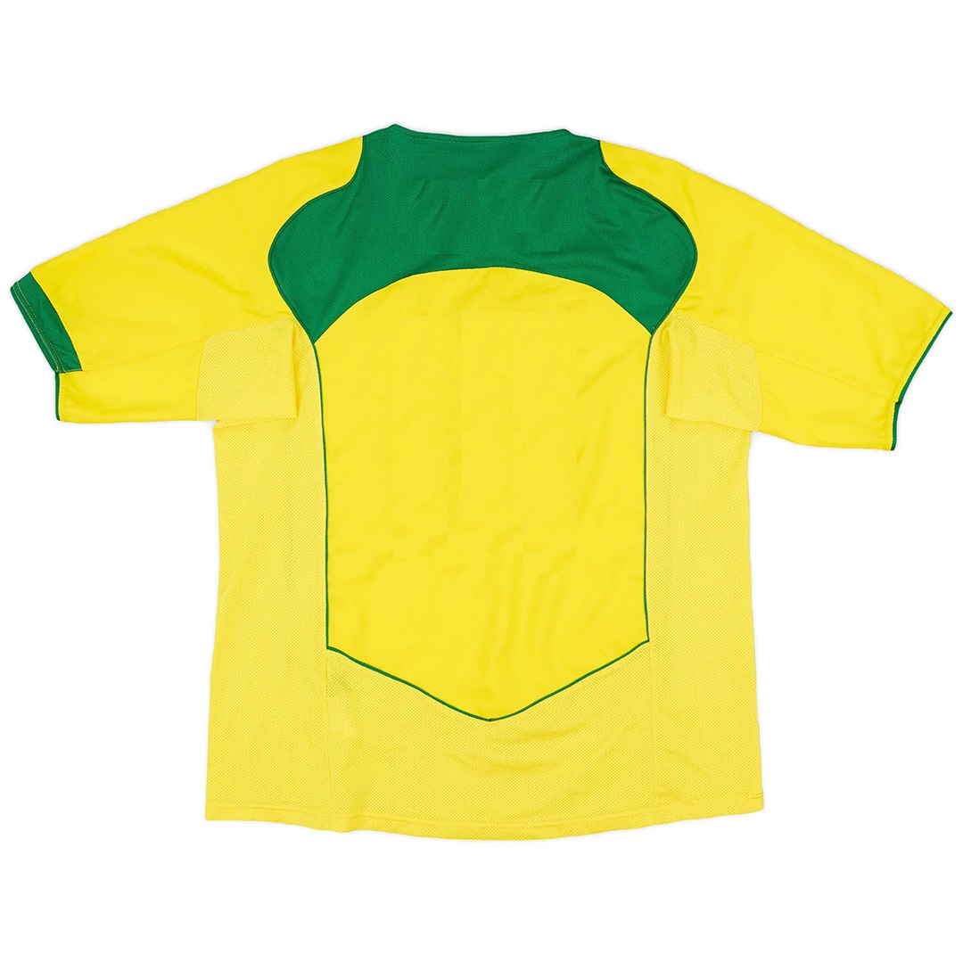 Retro Brazil Home Jersey 2004 Retro Brazil Home Jersey 2004