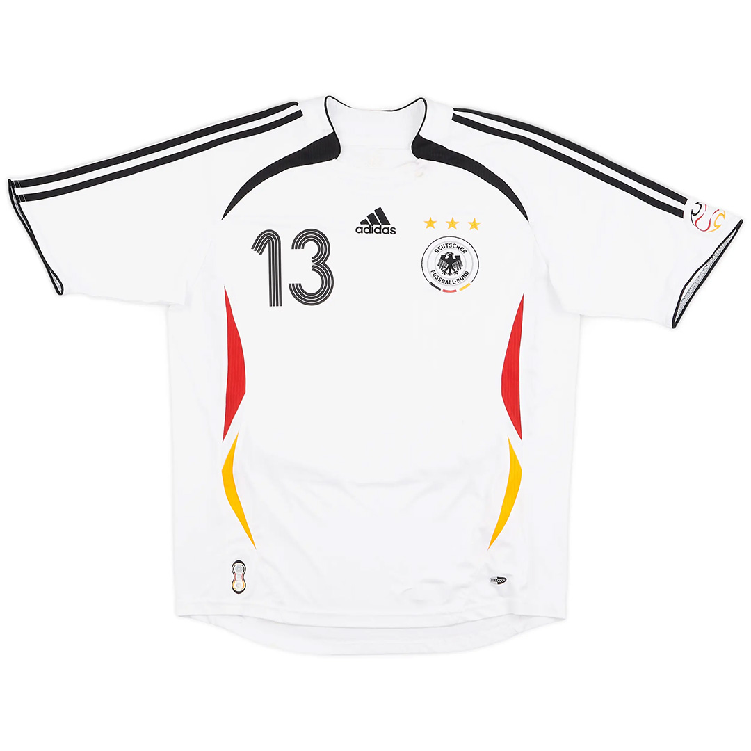 BALLACK #13 Retro Germany Home Jersey World Cup 2006