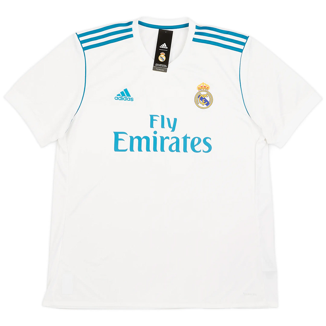 Ronaldo #7 Retro Real Madrid Home Jersey 2017/18
