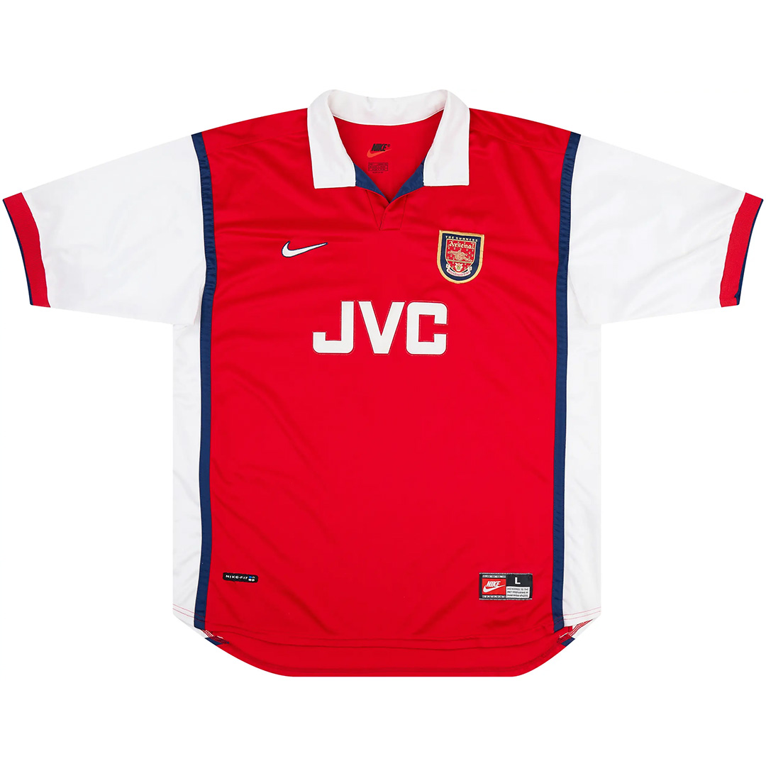 HENRY #14 Retro Arsenal Home Jersey 1998/99