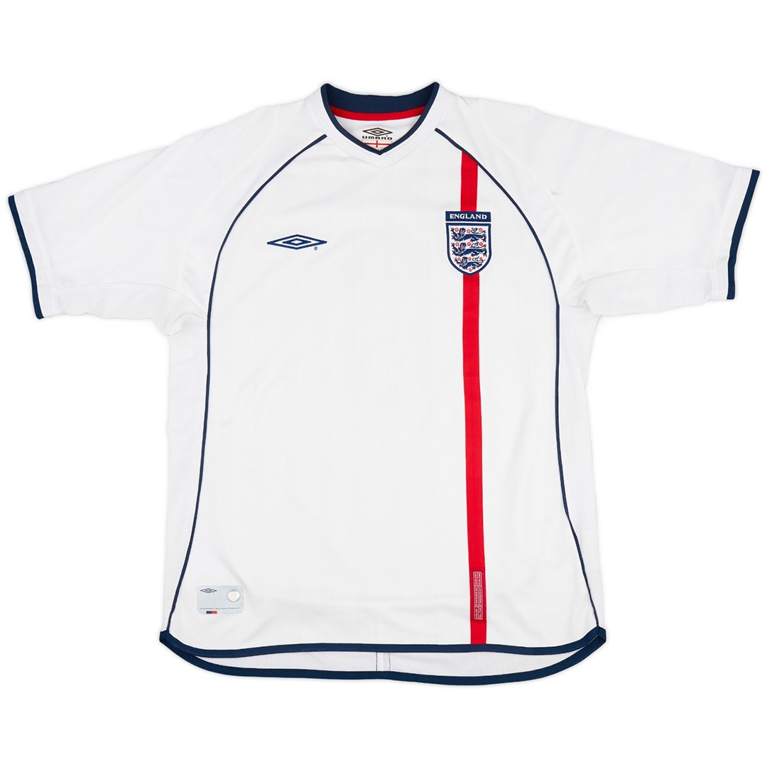 Retro England Home Jersey World Cup 2002 Retro England Home Jersey World Cup 2002