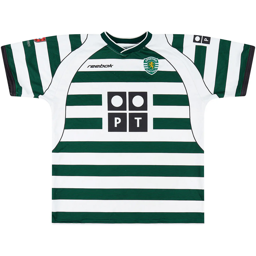 Retro Sporting Lisbon Home Jersey 2002/03 Retro Sporting Lisbon Home Jersey 2002/03