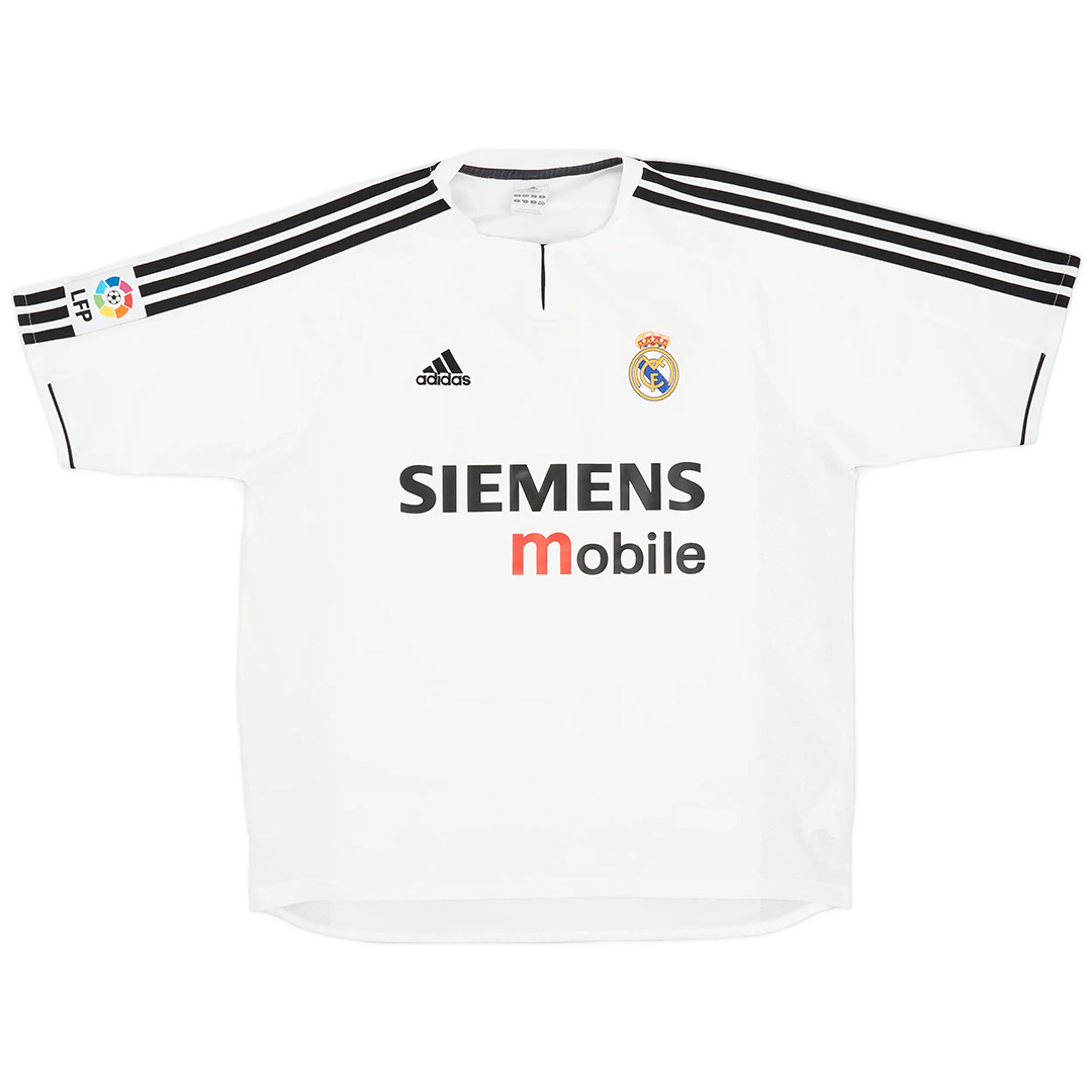 Zidane #5 Retro Real Madrid Home Jersey 2003/04 Zidane #5 Retro Real Madrid Home Jersey 2003/04