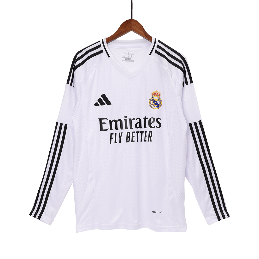 Real Madrid Home Long Sleeve Jersey Real Madrid Home Long Sleeve Jersey