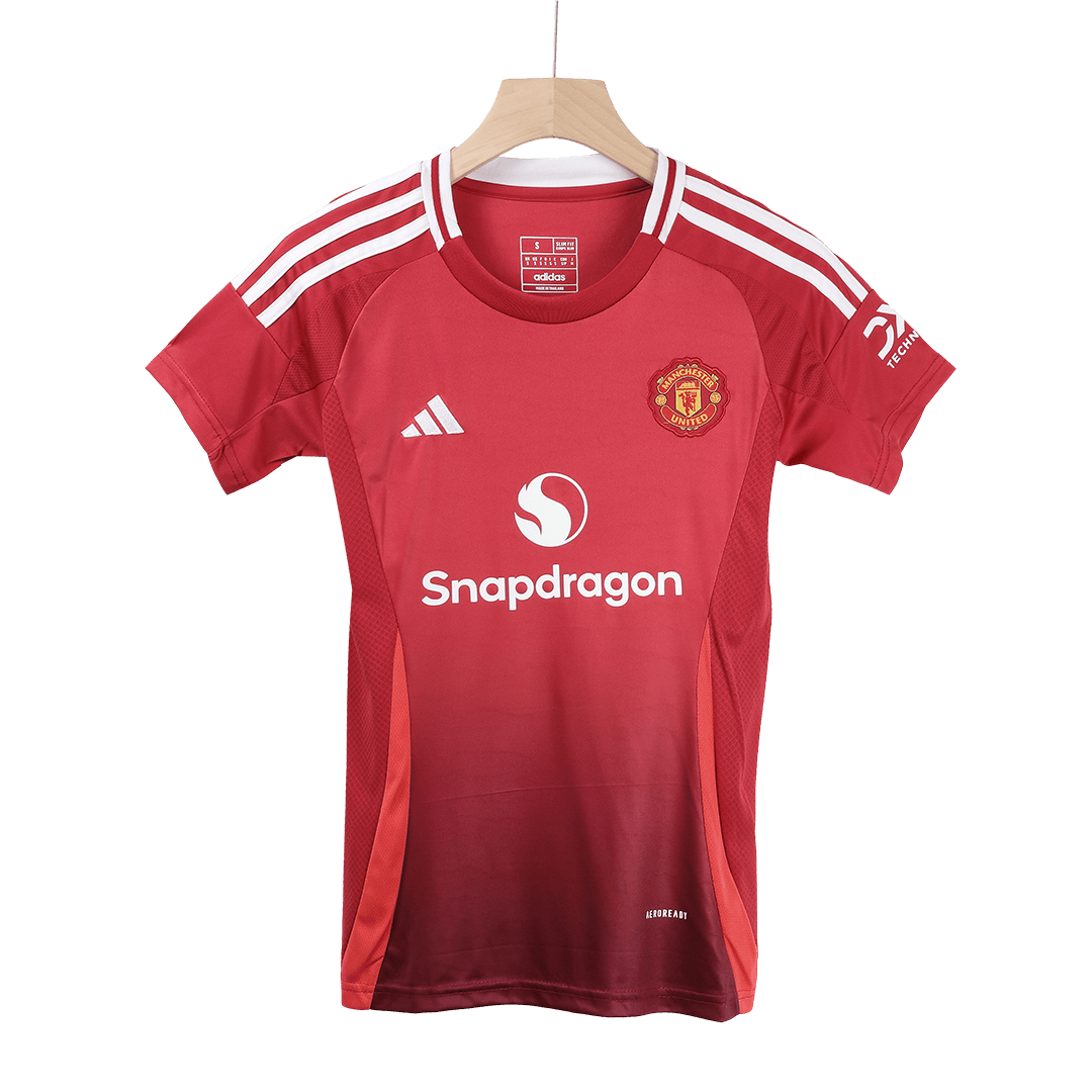 Women's Manchester United Home Jersey Women's Manchester United Home Jersey