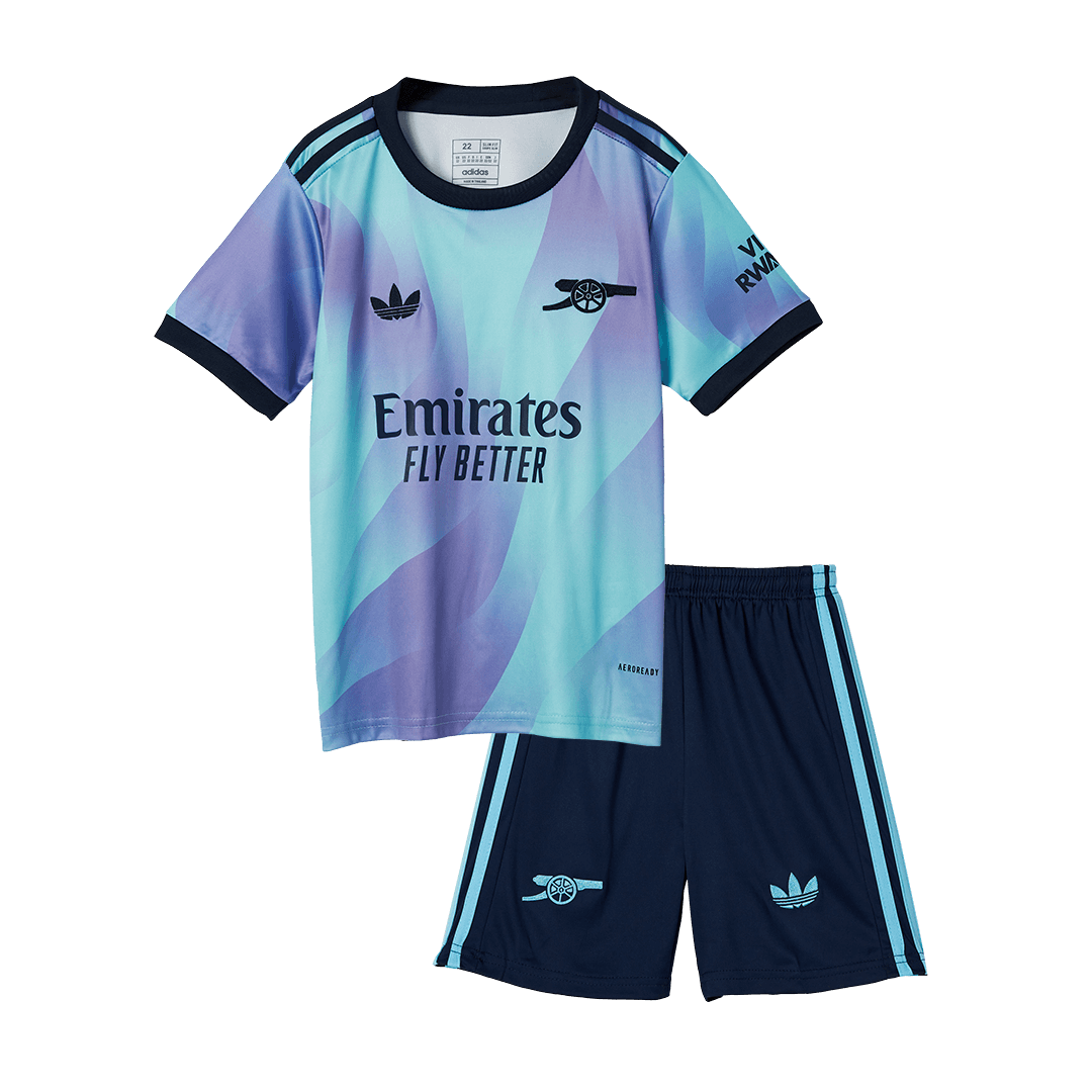 Kids Arsenal Third Jersey Kit Kids Arsenal Third Jersey Kit