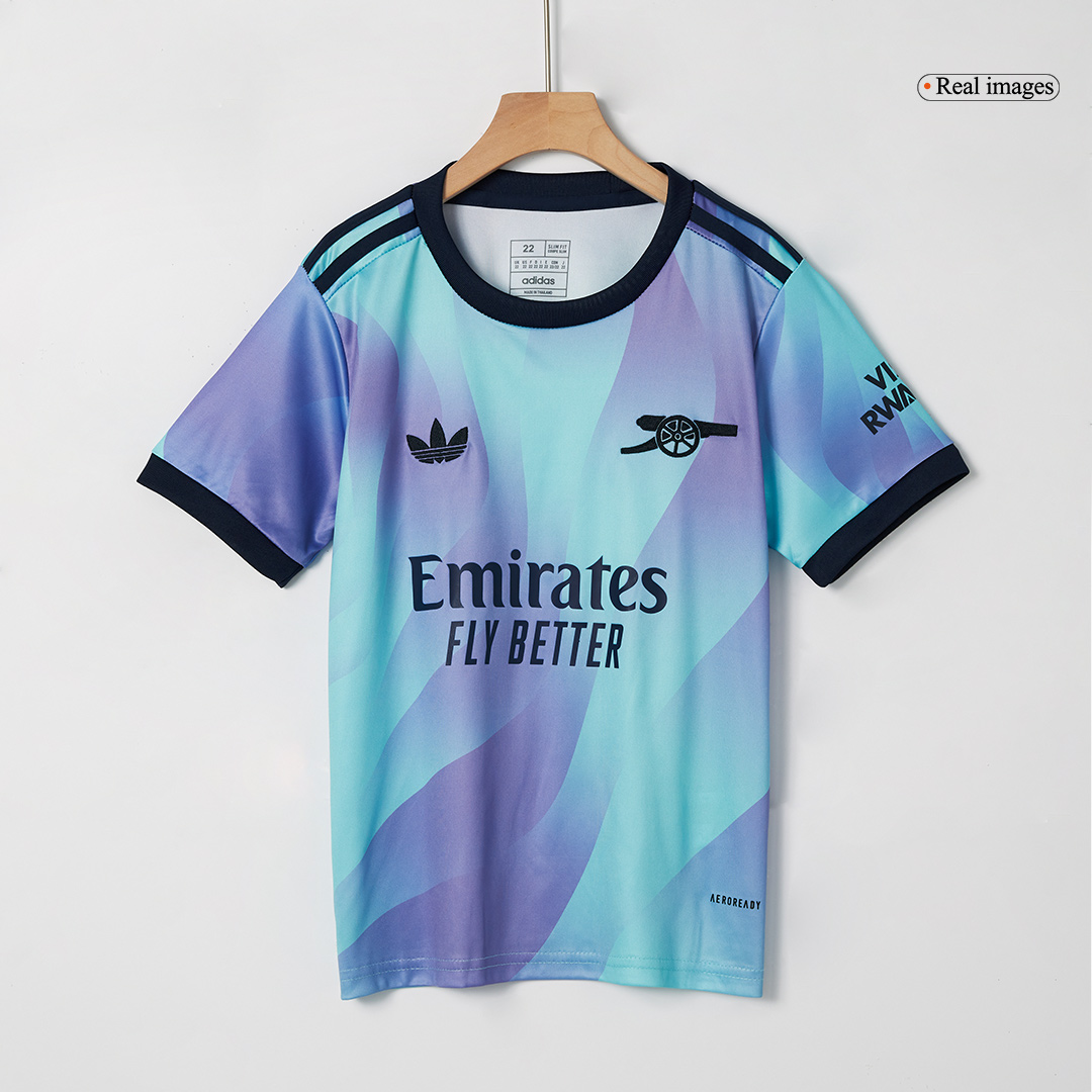 Kids Arsenal Third Jersey Kit Kids Arsenal Third Jersey Kit