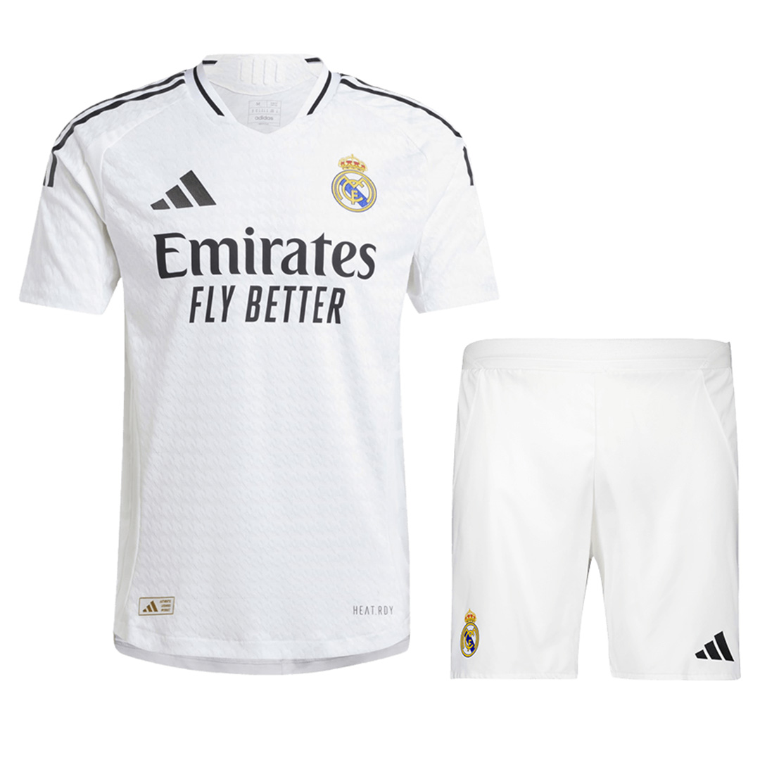 Real Madrid Home Match Jersey Kit Player Version