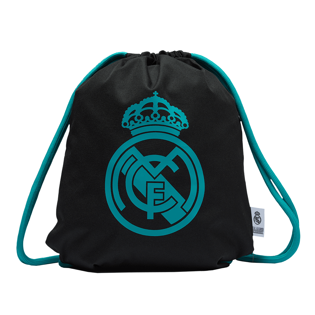 Real Madrid Crest Gymsack - Black Real Madrid Crest Gymsack - Black