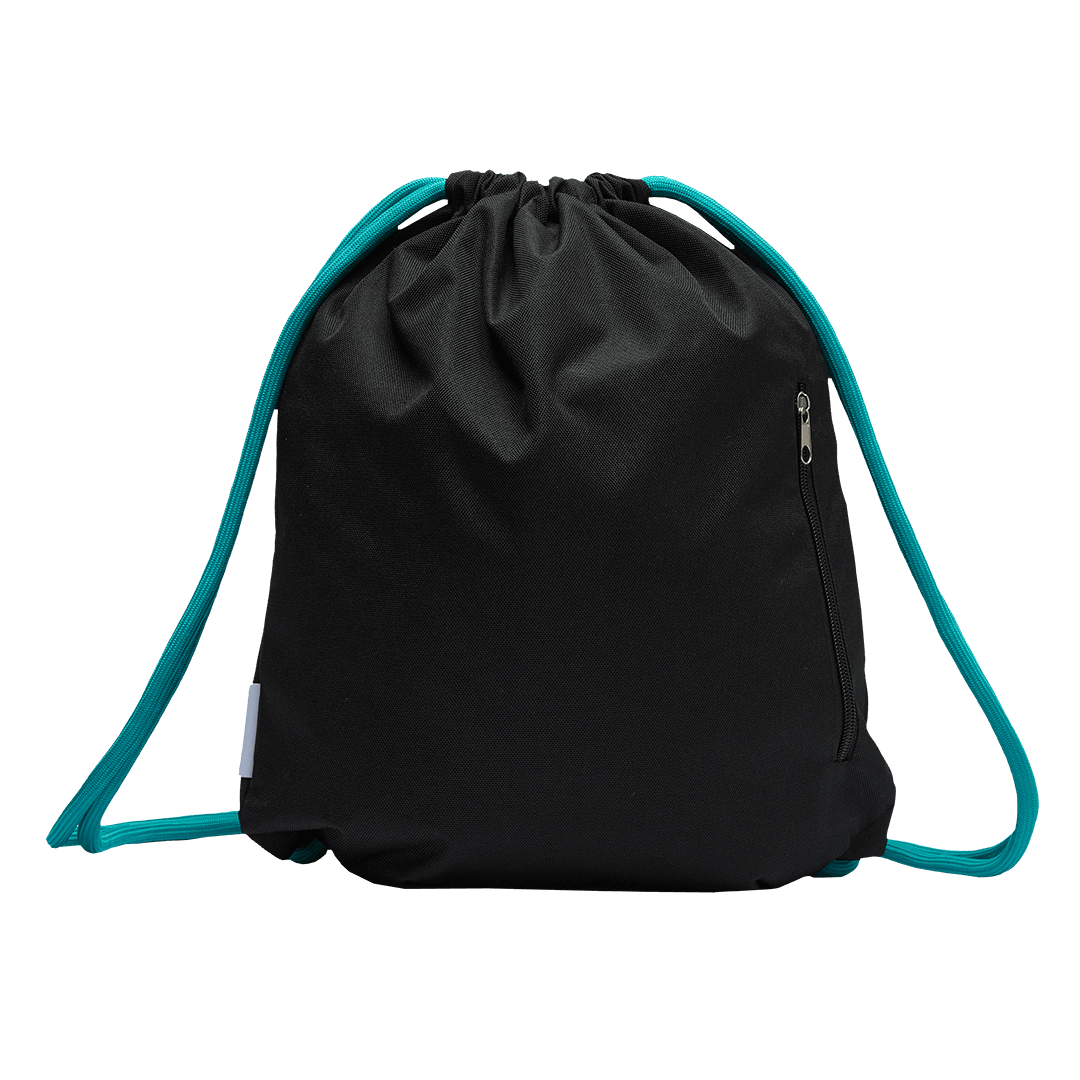Real Madrid Crest Gymsack - Black Real Madrid Crest Gymsack - Black