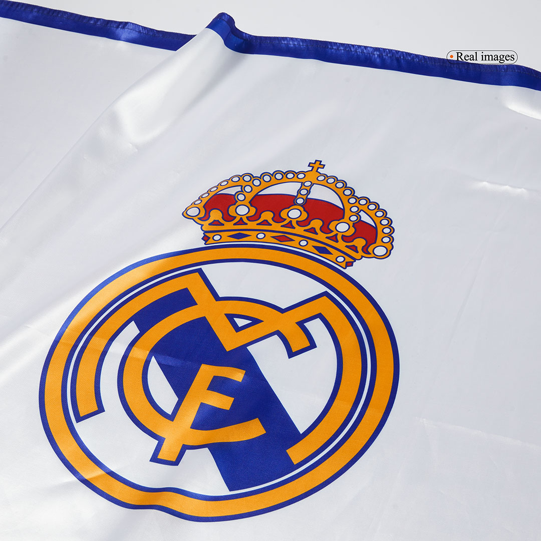 Real Madrid Team Flag - White/Blue Real Madrid Team Flag - White/Blue