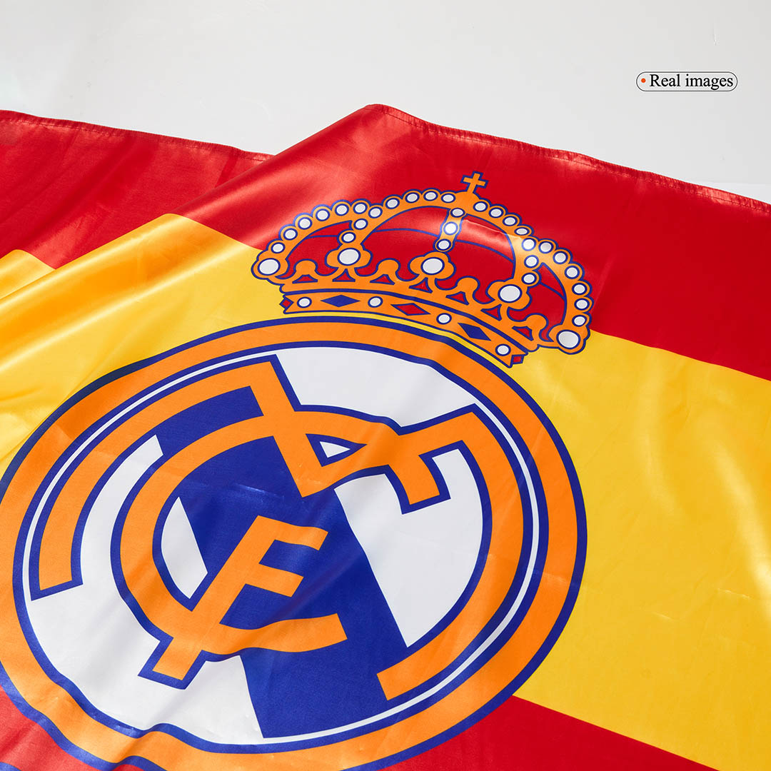 Real Madrid Spain Flag Large - Red/Yellow Real Madrid Spain Flag Large - Red/Yellow
