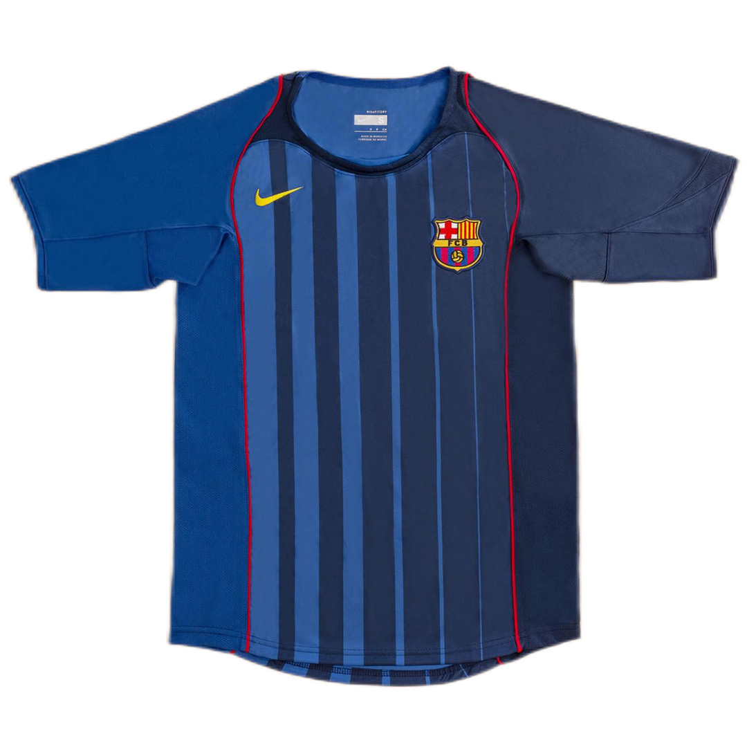 Ronaldinho #10 Retro Barcelona Away Jersey 2004/05 Ronaldinho #10 Retro Barcelona Away Jersey 2004/05
