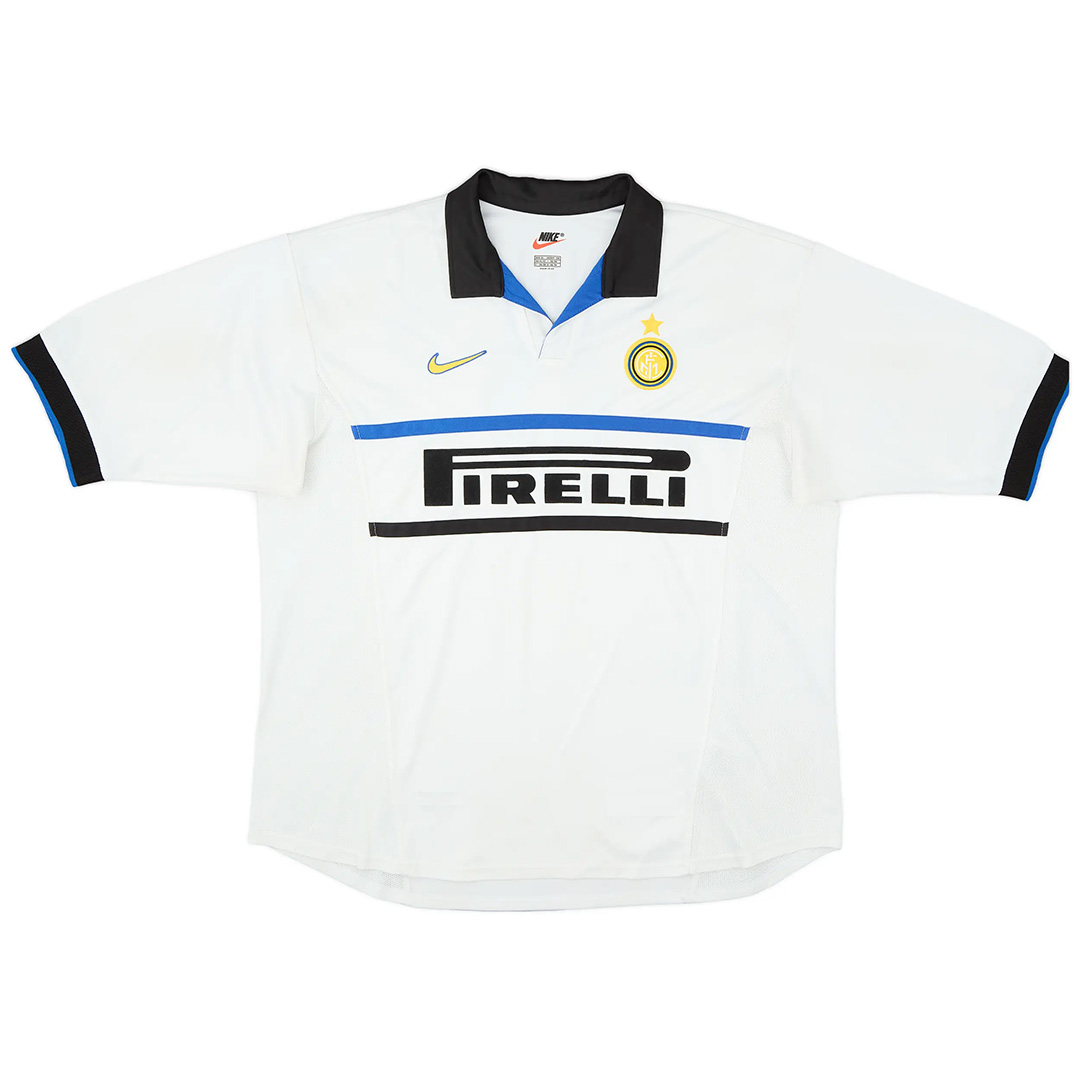RONALDO #9 Retro Inter Milan Away Jersey 1998/99 RONALDO #9 Retro Inter Milan Away Jersey 1998/99