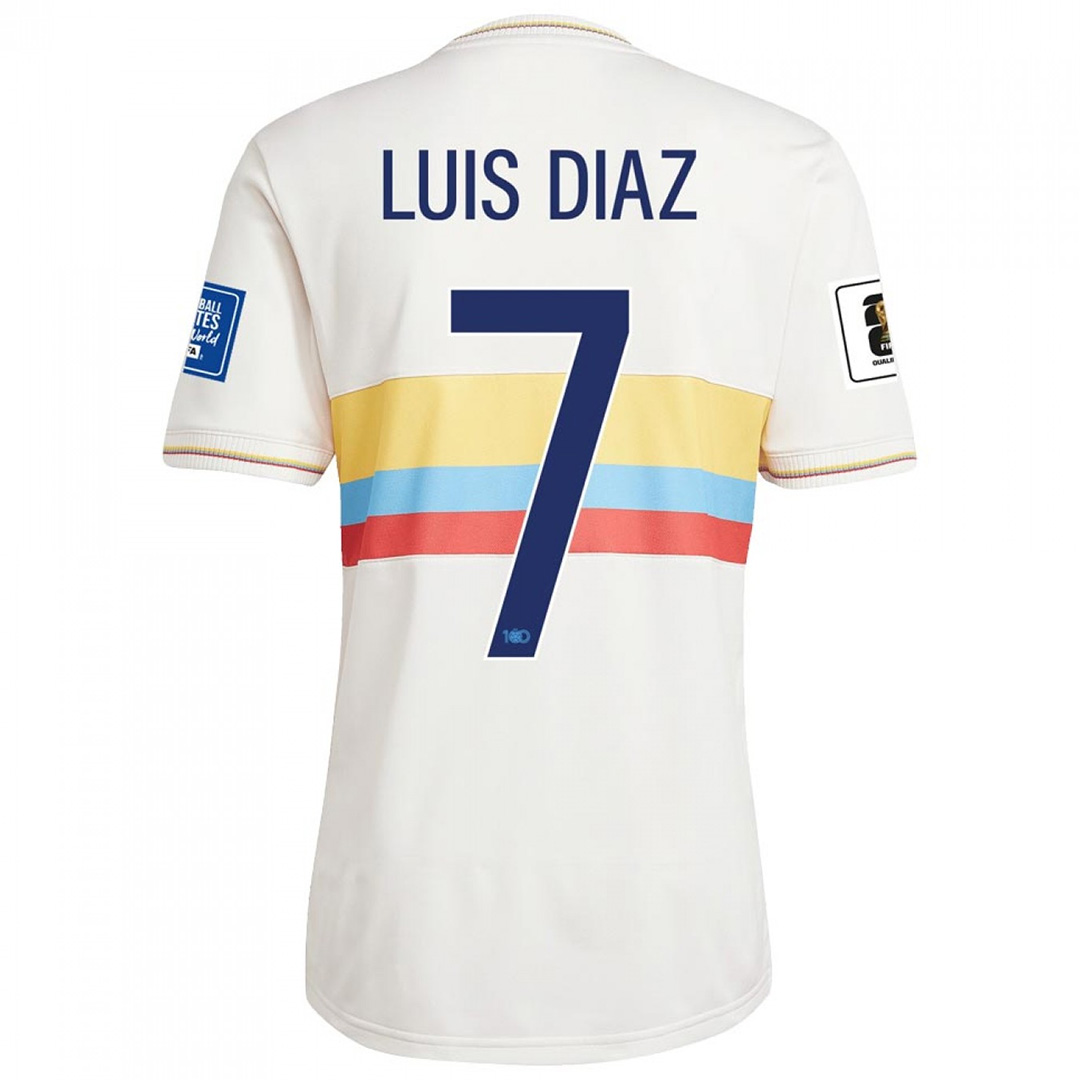 LUIS DIAZ #7 Colombia Centenary Collection Jersey LUIS DIAZ #7 Colombia Centenary Collection Jersey