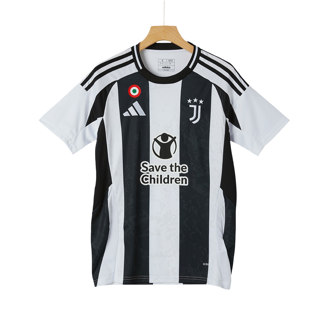 Juventus Home Save Children Sponsor Jersey Juventus Home Save Children Sponsor Jersey