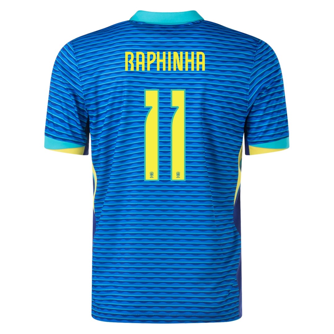 RAPHINHA #11 Brazil Away Jersey Copa America RAPHINHA #11 Brazil Away Jersey Copa America