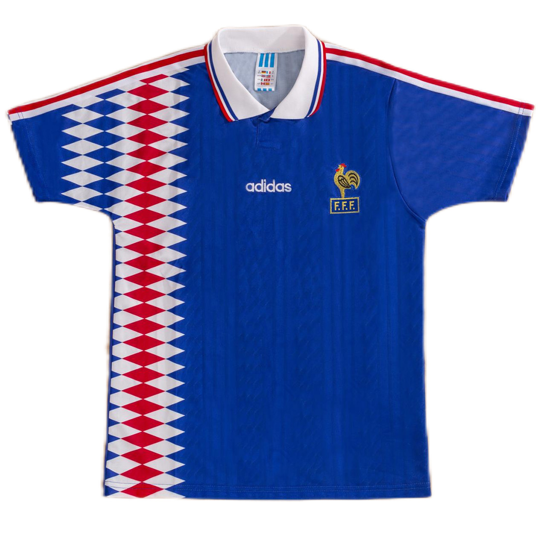 Retro France Home Jersey 1994 Retro France Home Jersey 1994