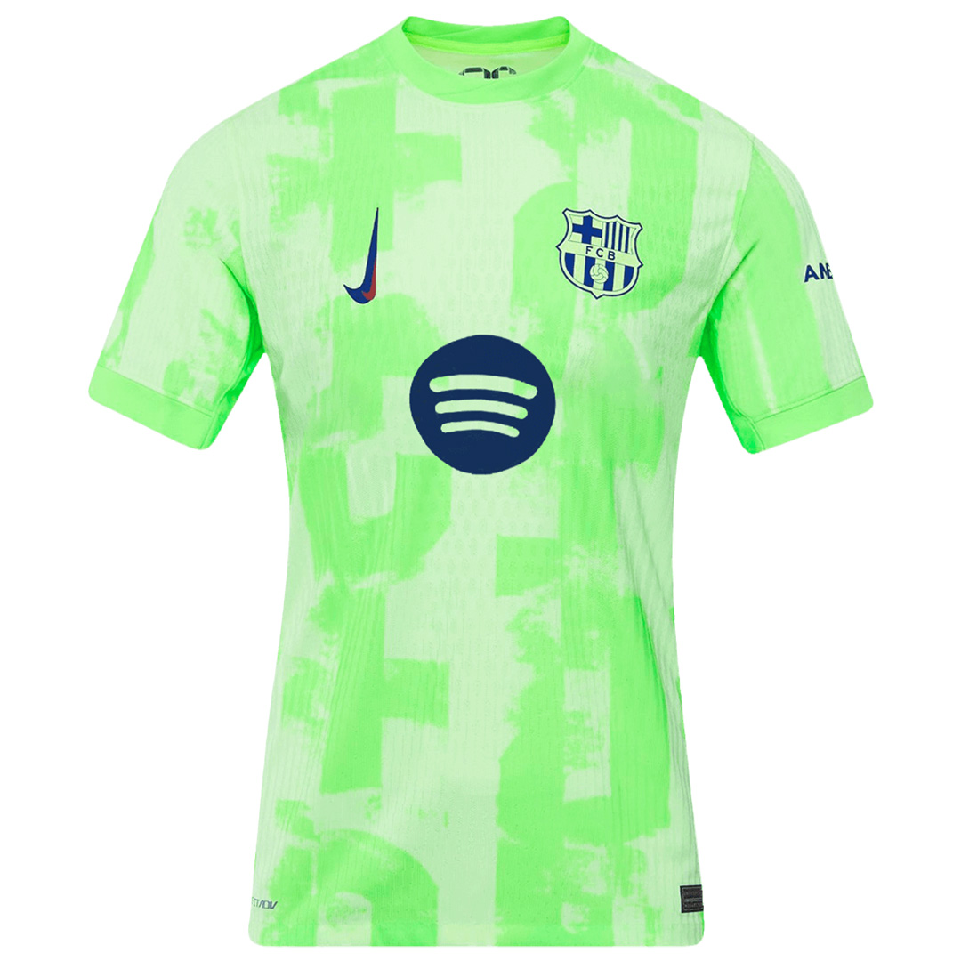 [Free] Barcelona Third Spotify Logo Without Text Jersey Player Version