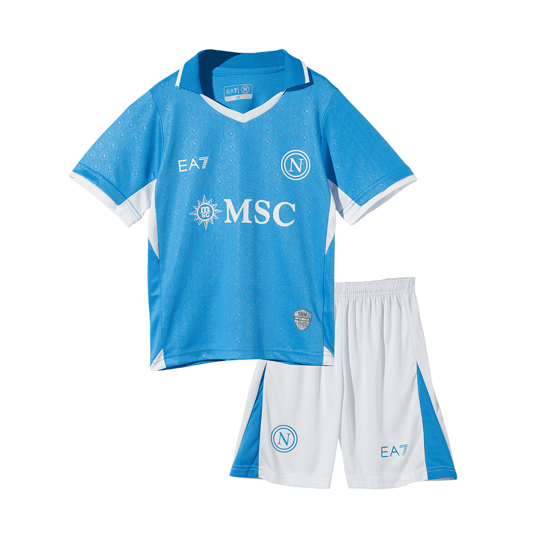 Kids Napoli Home Jersey Kit Kids Napoli Home Jersey Kit