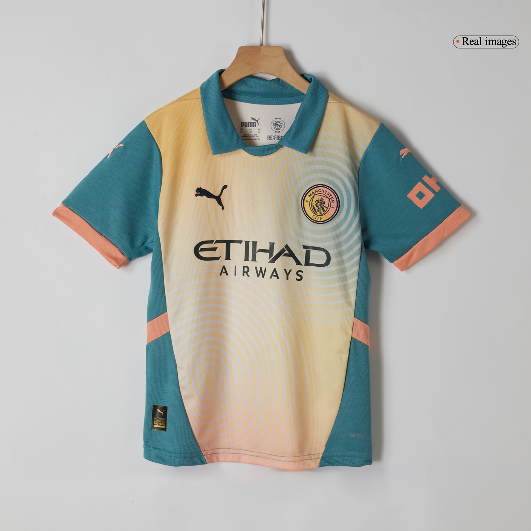 Kids Manchester City Fourth Jersey Kit Kids Manchester City Fourth Jersey Kit