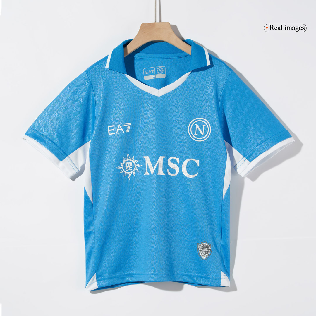 Kids Napoli Home Jersey Kit Kids Napoli Home Jersey Kit