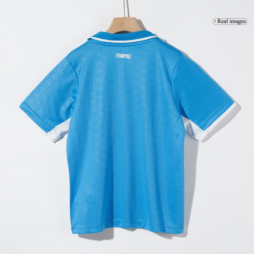Kids Napoli Home Jersey Kit Kids Napoli Home Jersey Kit