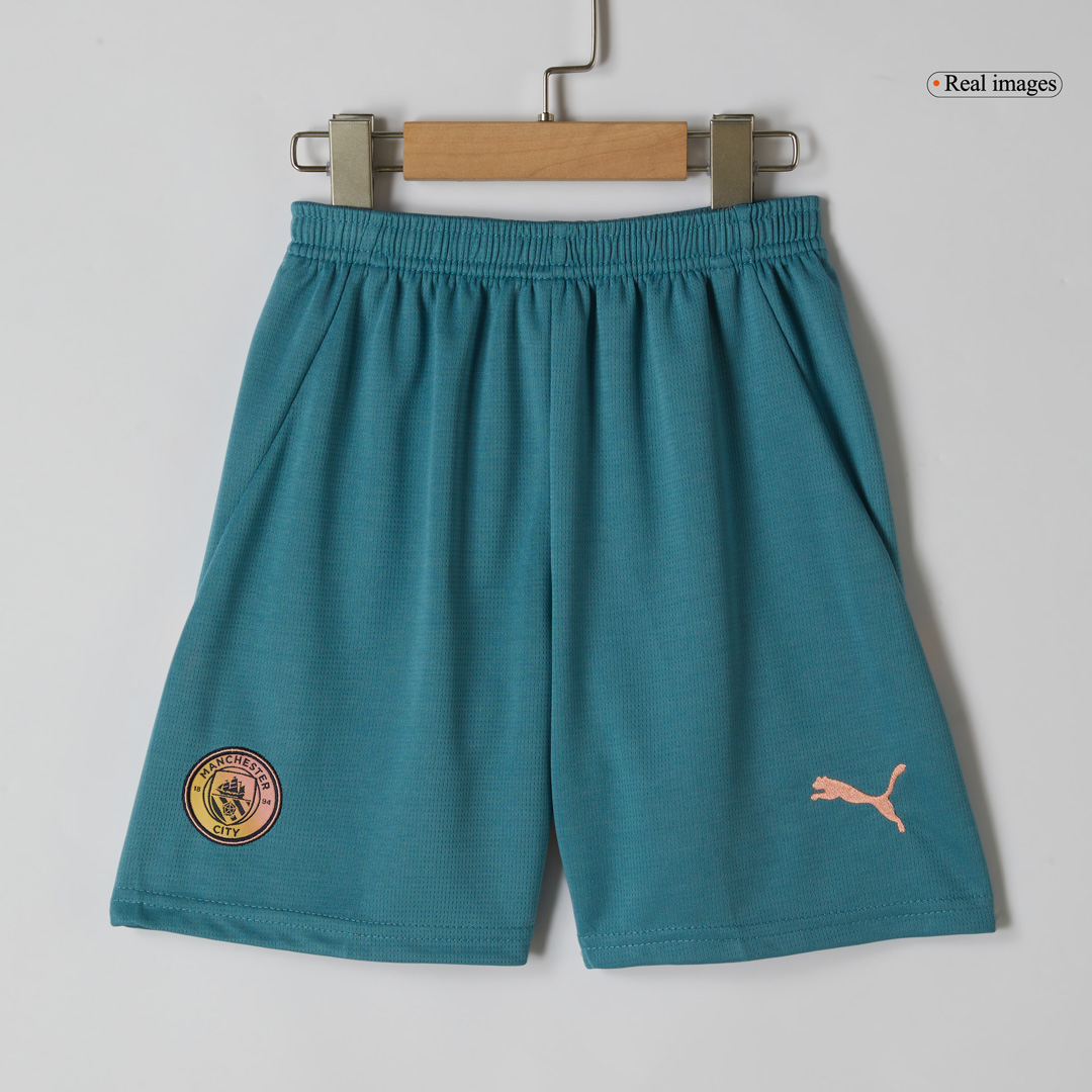Kids Manchester City Fourth Jersey Kit Kids Manchester City Fourth Jersey Kit
