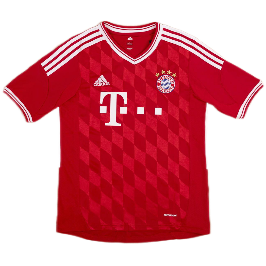ALONSO #3 Retro Bayern Munich Home Jersey 2013/14