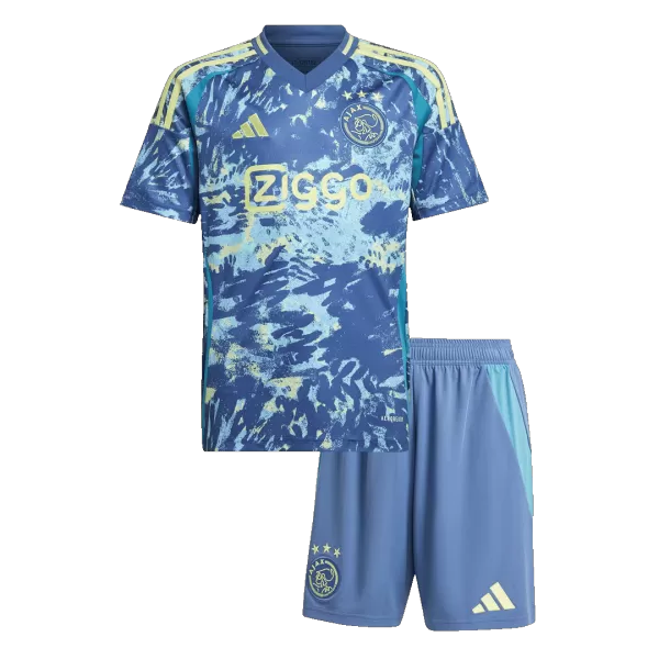 Kids Ajax Away Jersey Kit 2024/25 - minejerseys