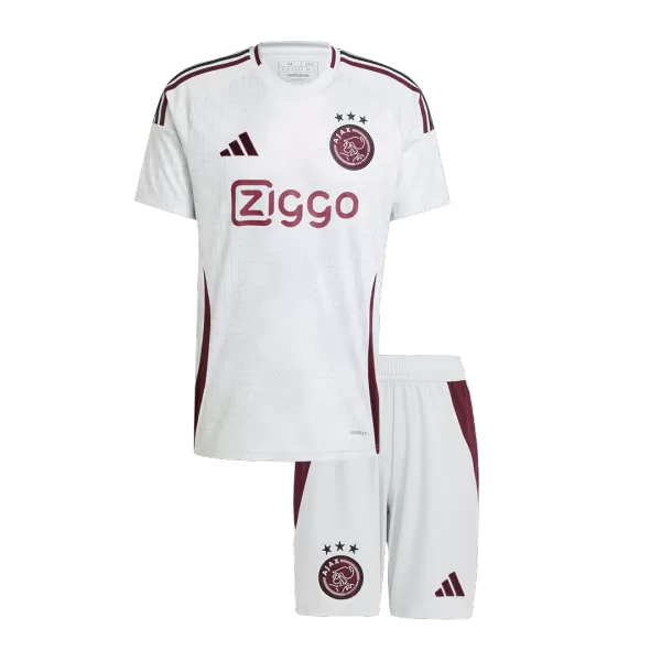 Kids Ajax Third Away Jersey Kit 2024/25 - minejerseys