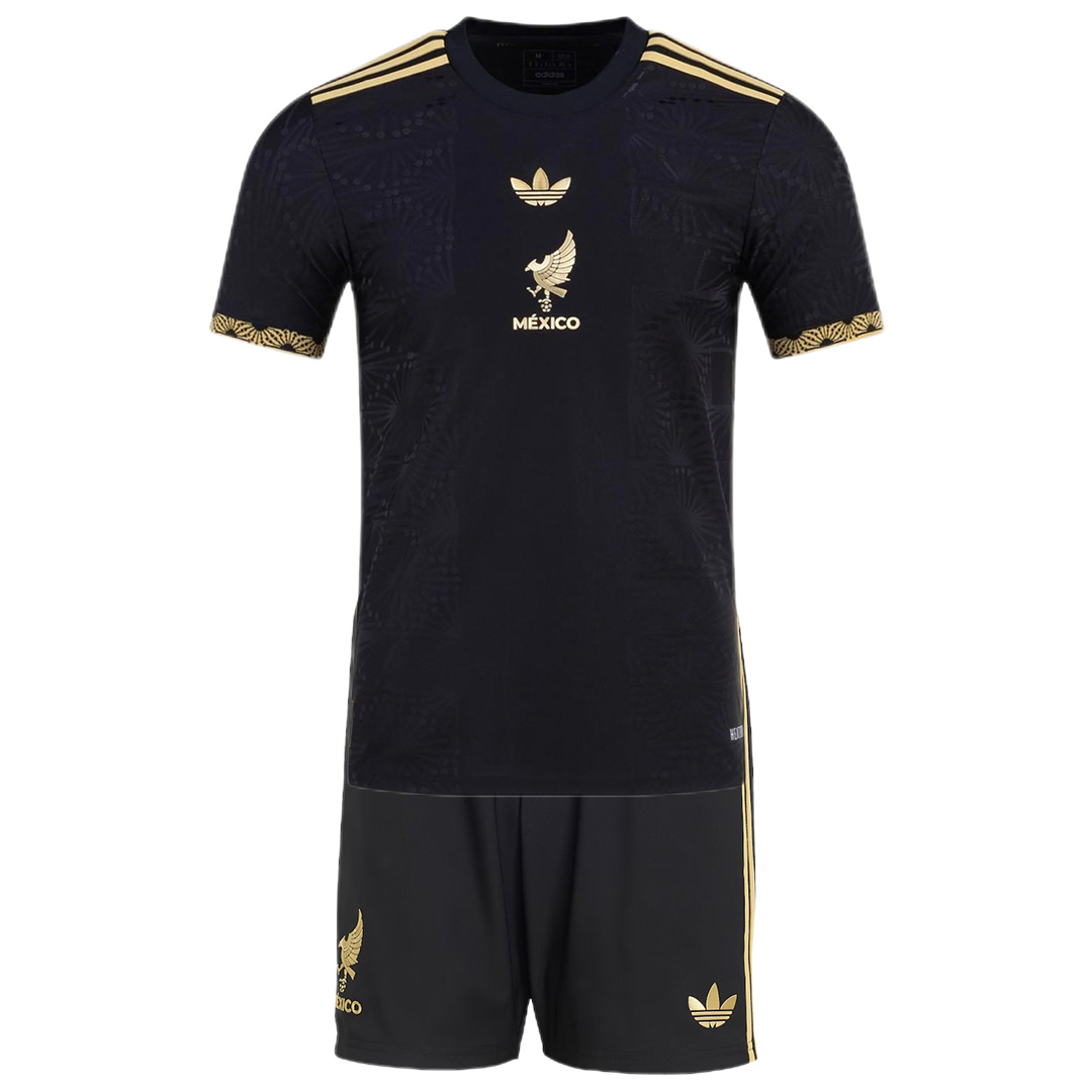 Kids Mexico Third Jersey Kit Gold Cup 2025