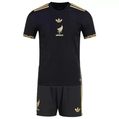 Kids Mexico Third Jersey Kit Gold Cup 2025 - minejerseys