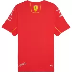 Scuderia Ferrari F1 Racing Team Charles Leclerc Driver T-Shirt 2024 - minejerseys