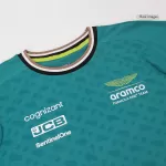 Aston Martin Aramco Cognizant F1 Racing Team Fernando Alonso Driver T-Shirt 2024 - minejerseys