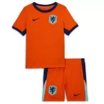 Kids Netherlands Home Jersey Kit Euro 2024 - minejerseys