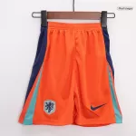Kids Netherlands Home Jersey Kit Euro 2024 - minejerseys