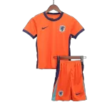 Kids Netherlands Home Jersey Kit Euro 2024 - minejerseys