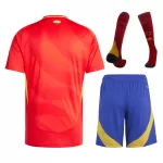 Spain Home Full Kit Euro 2024 - [Super Replica] - minejerseys