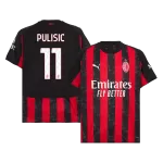 PULISIC #11 AC Milan Home Jersey 2025/26 - minejerseys