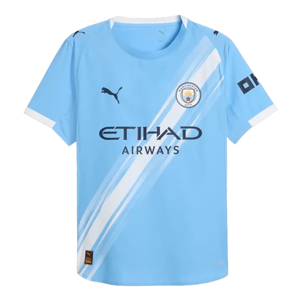 Manchester City Home Match Jersey Player Version 2025/26 - minejerseys