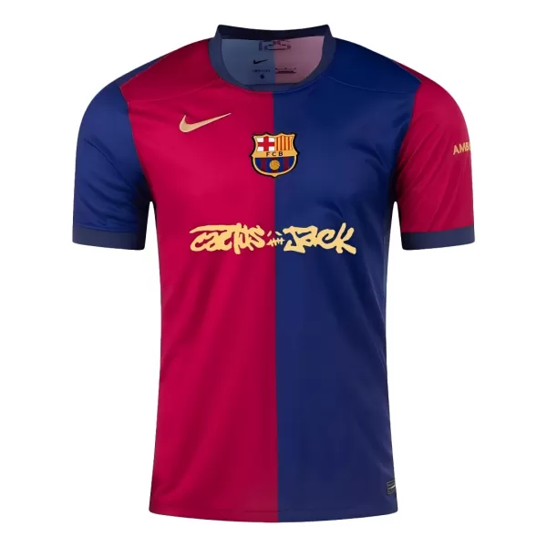 Barcelona x Travis Scott Cactus Jack Home Jersey 2024/25 - minejerseys