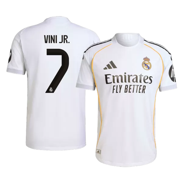 VINI JR. #7 Real Madrid Home Match Jersey Player Version 2025/26 - minejerseys