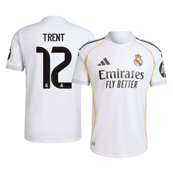 TRENT #12 Real Madrid Home Match Jersey Player Version 2025/26 - minejerseys
