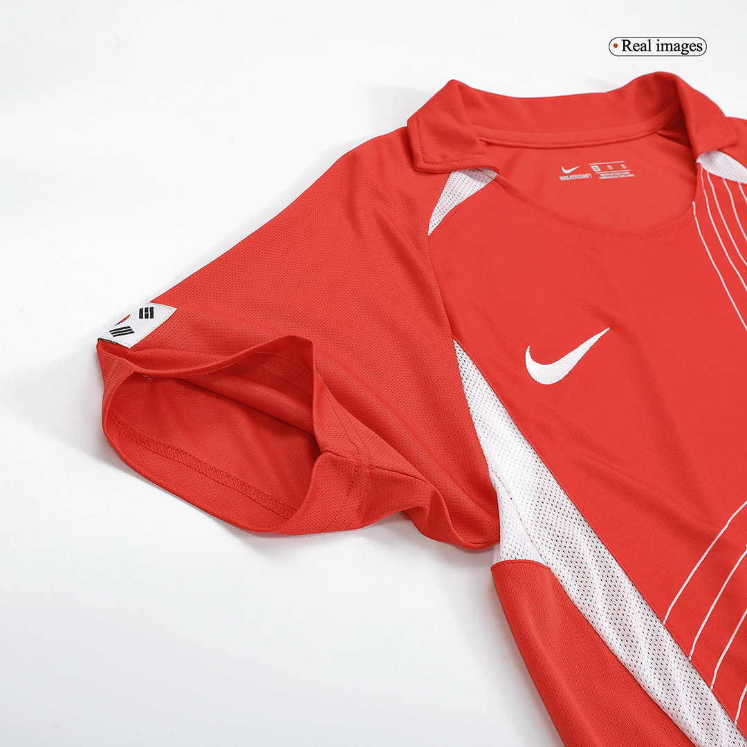 J H AHN #19 Retro South Korea Home Jersey 2002 J H AHN #19 Retro South Korea Home Jersey 2002
