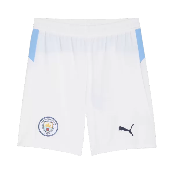 Manchester City Home Soccer Shorts 2025/26 - minejerseys