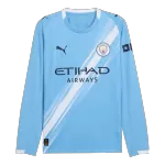 Manchester City Home Long Sleeve Jersey 2025/26 - minejerseys